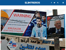 Tablet Screenshot of elentrerios.com